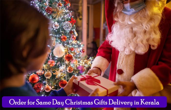 Order for Same Day Christmas Gifts Delivery in Kerala