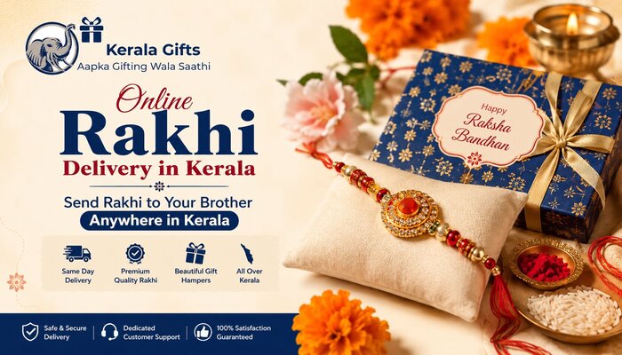 Online Rakhi Delivery in Kerala: Send Rakhi to Your Brother Anywhere in Kerala