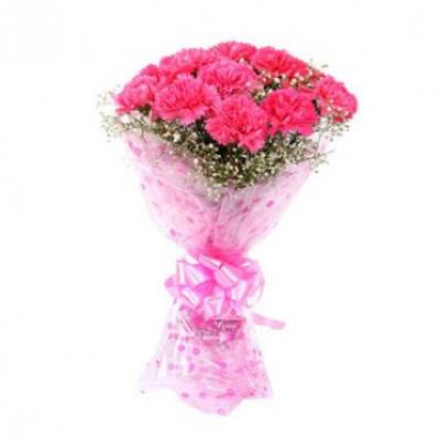 Pink Carnation Bouquet