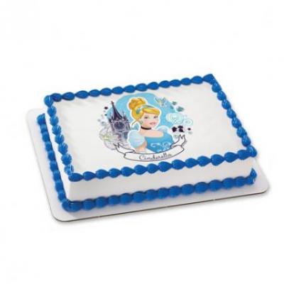 Cinderella Photo Cake