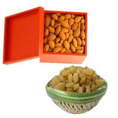 Almonds With Kismis