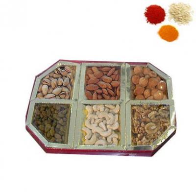 Bhai Dooj Rolli Tikka With Dry Fruits