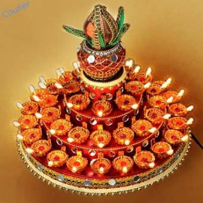Diyas Tray