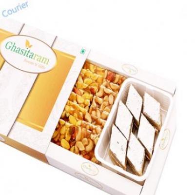 Kaju Katli With Chikki