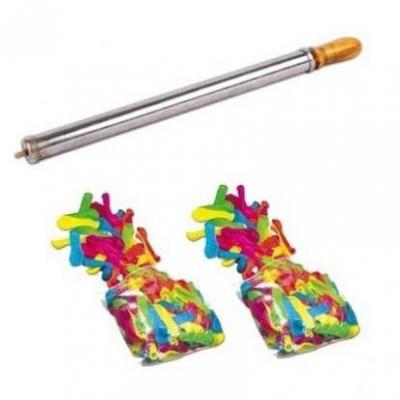 Steel Pichkari With Balloons