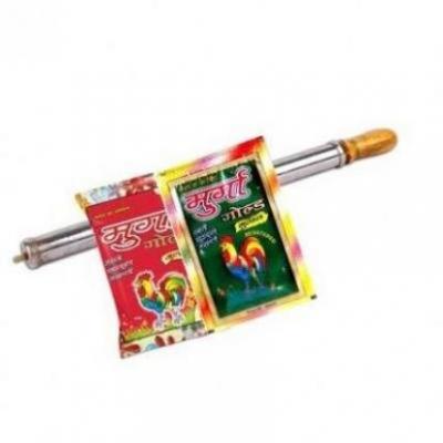 Steel Pichkari With Gulaal