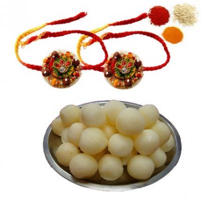 Rakhi with Rasgulla