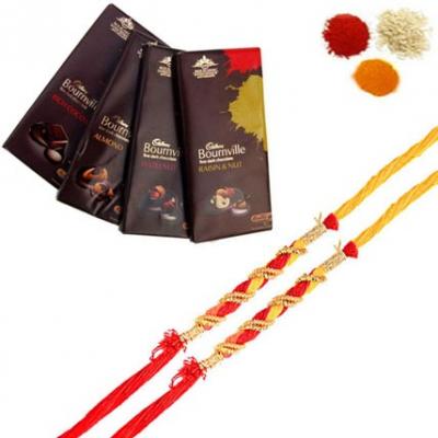 Rakhi with Bournville Chocolates