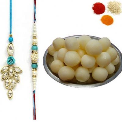 Bhaiya Bhabhi Rakhi with Rasgulla