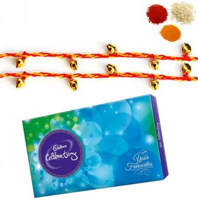 Ghungroo Rakhi with Cadbury Celebration