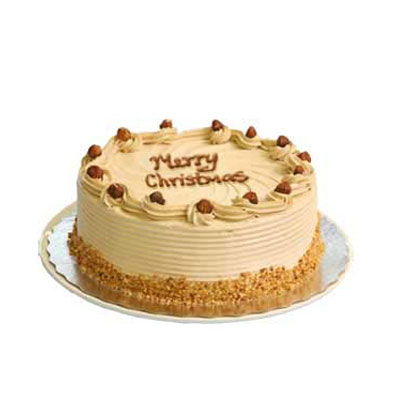 Merry Christmas Butterscotch Cake