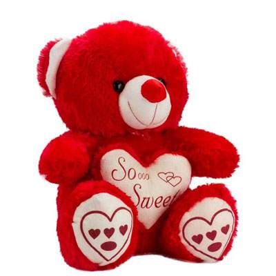 12 Inch Red Teddy Bear