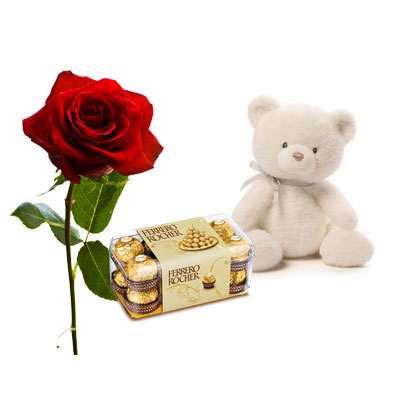 Rose with Ferrero & Teddy