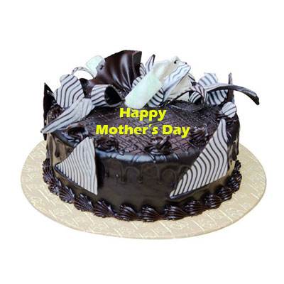 Mothers Day Chocolate Cream Cake