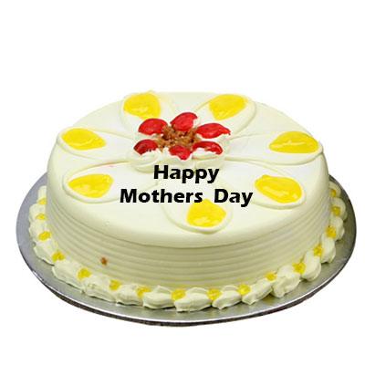 Mothers Day Pineapple Cream Cake
