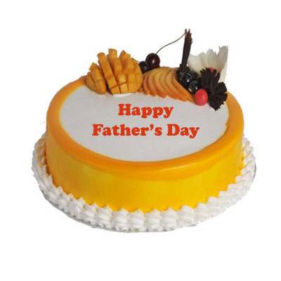 Fathers Day Mango Cake
