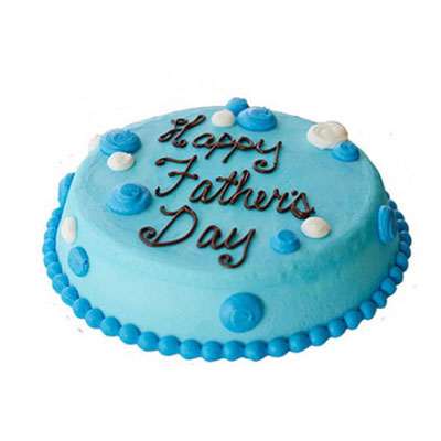 Fathers Day Cream Cake