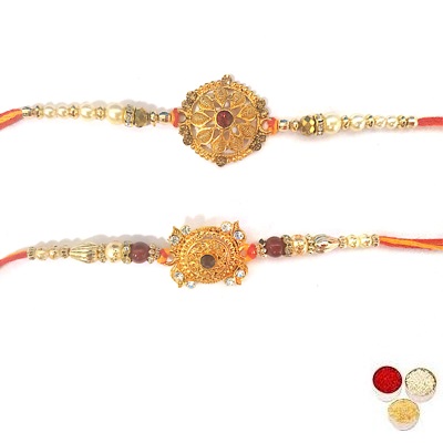 Set Of 2 Designer Rakhi