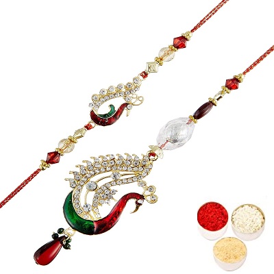 Unusual Lumba Rakhi Set