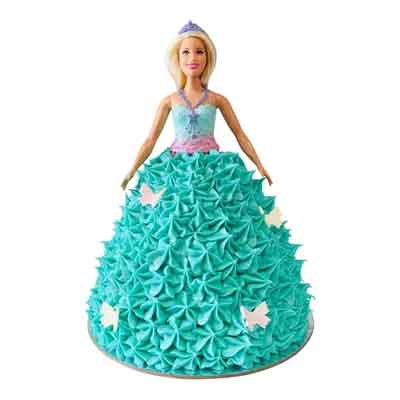 Butterfly Barbie Doll Cake