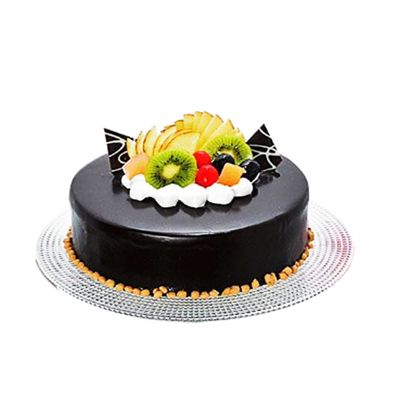 Delicious Chocolate Fruit Cake