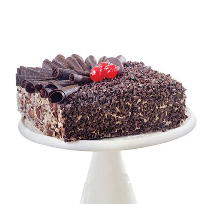 Ice Cream Dark Chocolate Cake