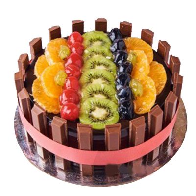 Kitkat Fruit Cake