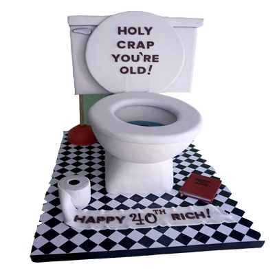 Super Fun Toilet Cake