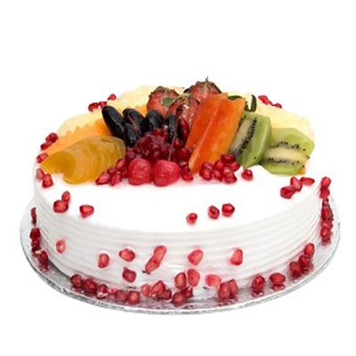 Tropical Fresh Fruit Cake