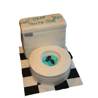 3D Toilet Cake