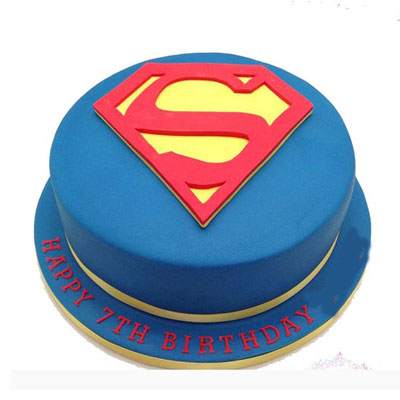 Superman Cake