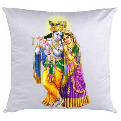 Beautiful Radha Krishna Cushion