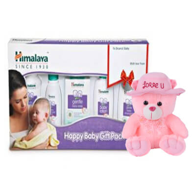 Himalayan Baby Gift Pack with Teddy