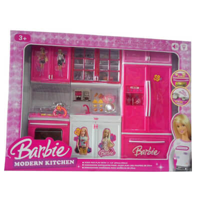 Barbie Doll Kitchen Set