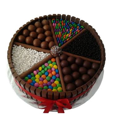 KitKat Cake with Truffle Balls