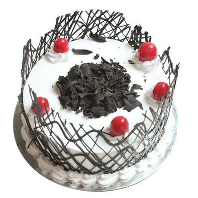 Black Forest Cherries Cream Cake