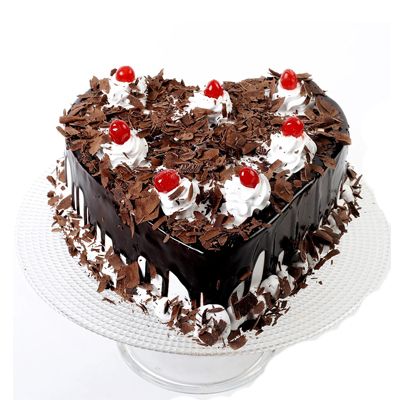 Hearts Black Forest Cake