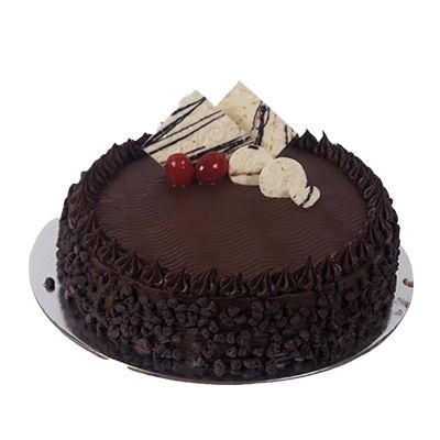 Dark Chocolate Truffle Cake