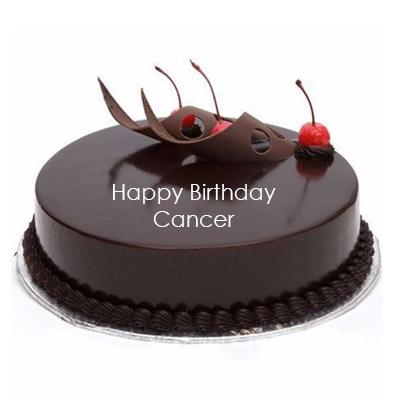 Chocolate Truffle Cake For Cancer Zodiac Sign