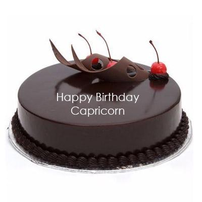 Chocolate Cake For Capricorn Zodiac Sign
