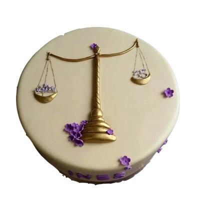 Libran Birthday cake
