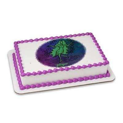 Pineapple Virgo Rectangular Cake