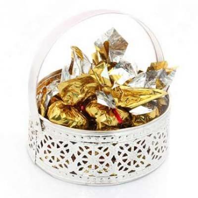 Sugarfree Silver Small Chocolate Basket