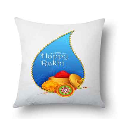 Happy Raksha Bandhan Cushion
